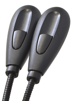 Music Stand Light Clip-On With Dual LED Lamps
